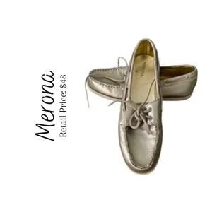 Merona Gold Boat Shoes